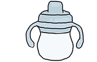 sippy cup water