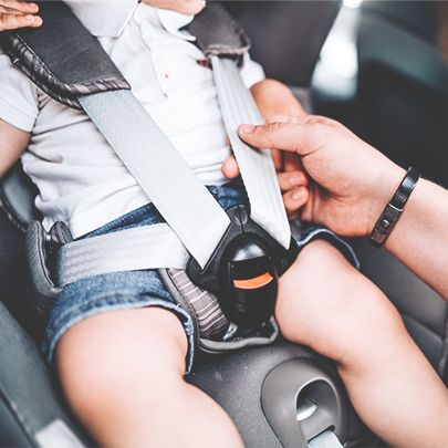 baby in carseat