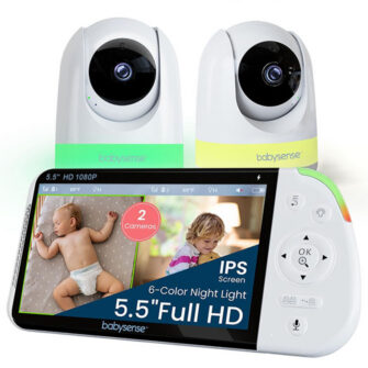 Baby monitor and cameras.
