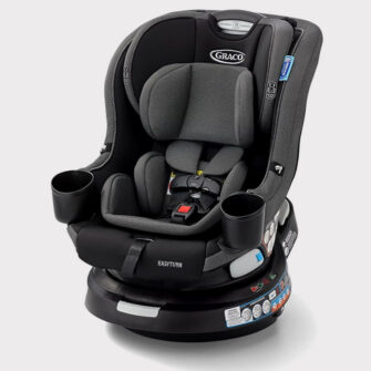 Graco EasyTurn 360 2-in-1 Convertible Car Seat, 360 Degree Rotating Infant to Toddler Rotating Car Seat