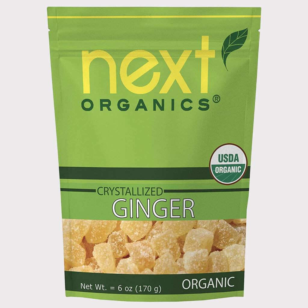 Next Organics Dried Crystallized Ginger