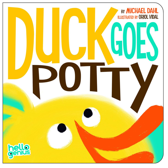 The cover of "Duck Goes Potty".