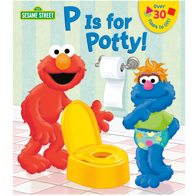 The cover of "P is for Potty!"