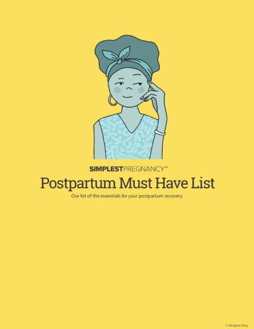 Pregnancy Postpartum List cover