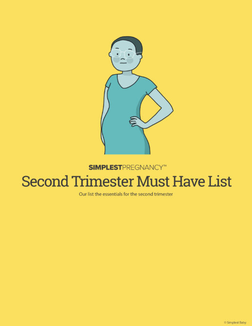 Pregnancy Second Trimester List Cover